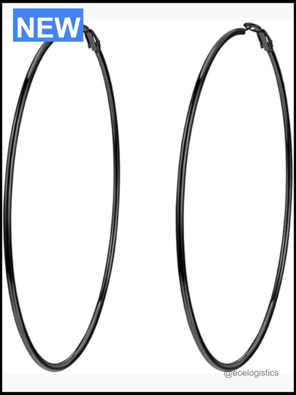 Chunky Hoop Earrings 316L Stainless Steel Hypoallergenic Gift Box